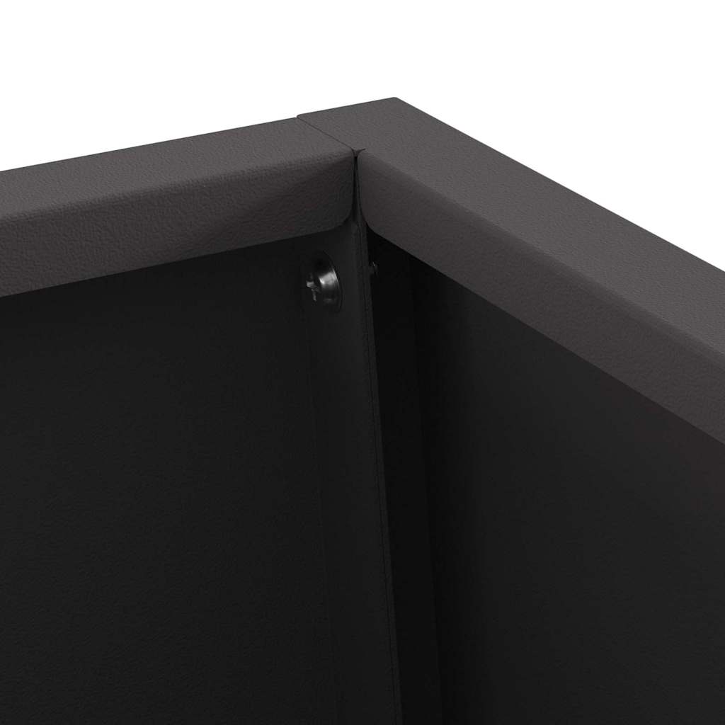 Hoguera Negro 50 X 35 X 100 Cm Acero