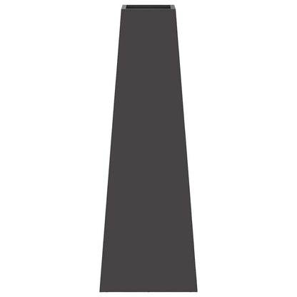 Hoguera Negro 50 X 35 X 100 Cm Acero