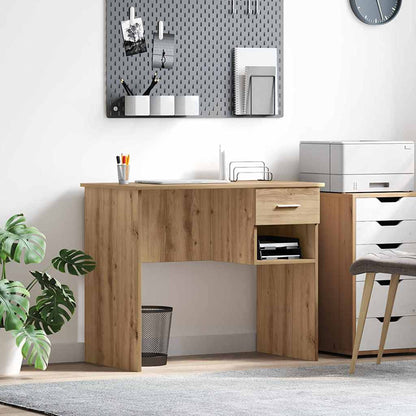 Escritorio Madera De Ingeniería 90 X 49 X 75 Cm