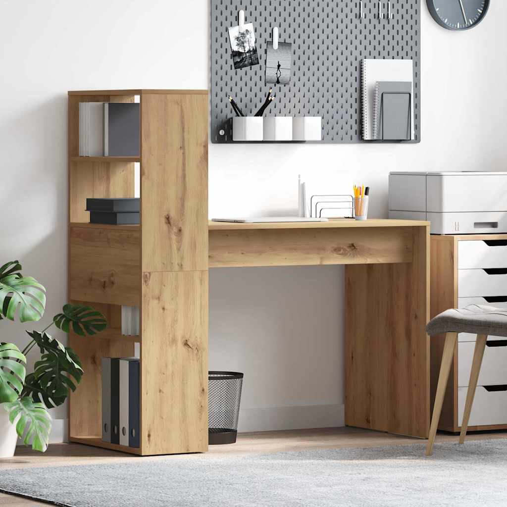 Escritorio 113 X 54 X 120 Cm Madera De Ingeniería