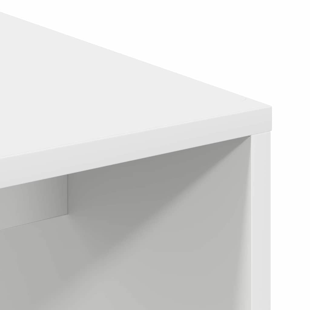 Escritorio Con Estante 102 X 50 X 124 Cm Madera De Ingeniería