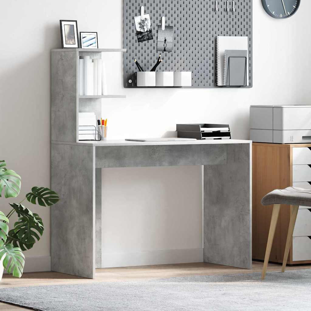 Escritorio Madera De Ingeniería 102 X 50 X 124 Cm