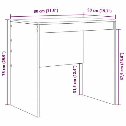 Escritorio 80 X 50 X 76 Cm