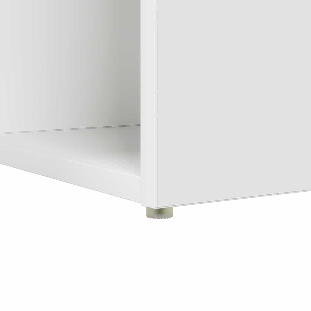 Escritorio Con Estante 108 X 55 X 103.5 Cm Madera De Ingeniería