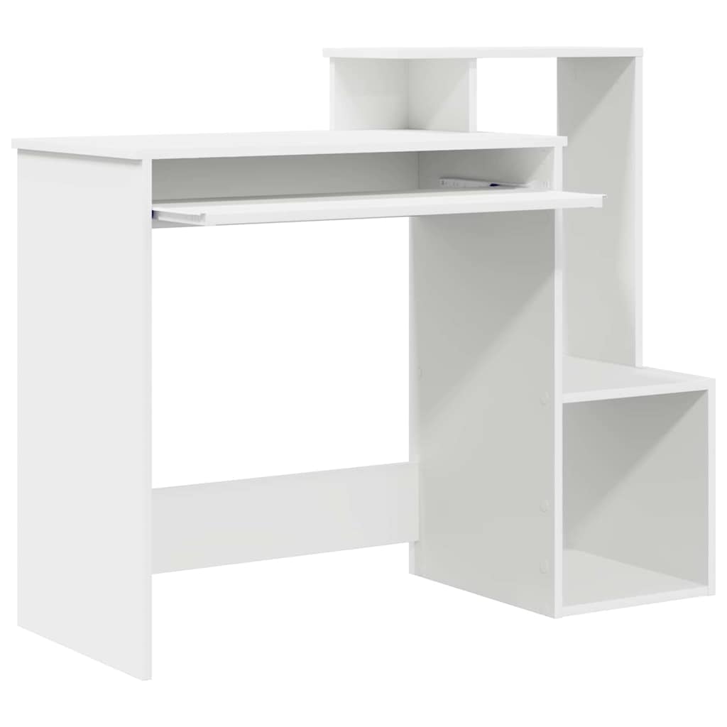 Escritorio Con Cajón 106 X 41 X 88.5 Cm Madera De Ingeniería