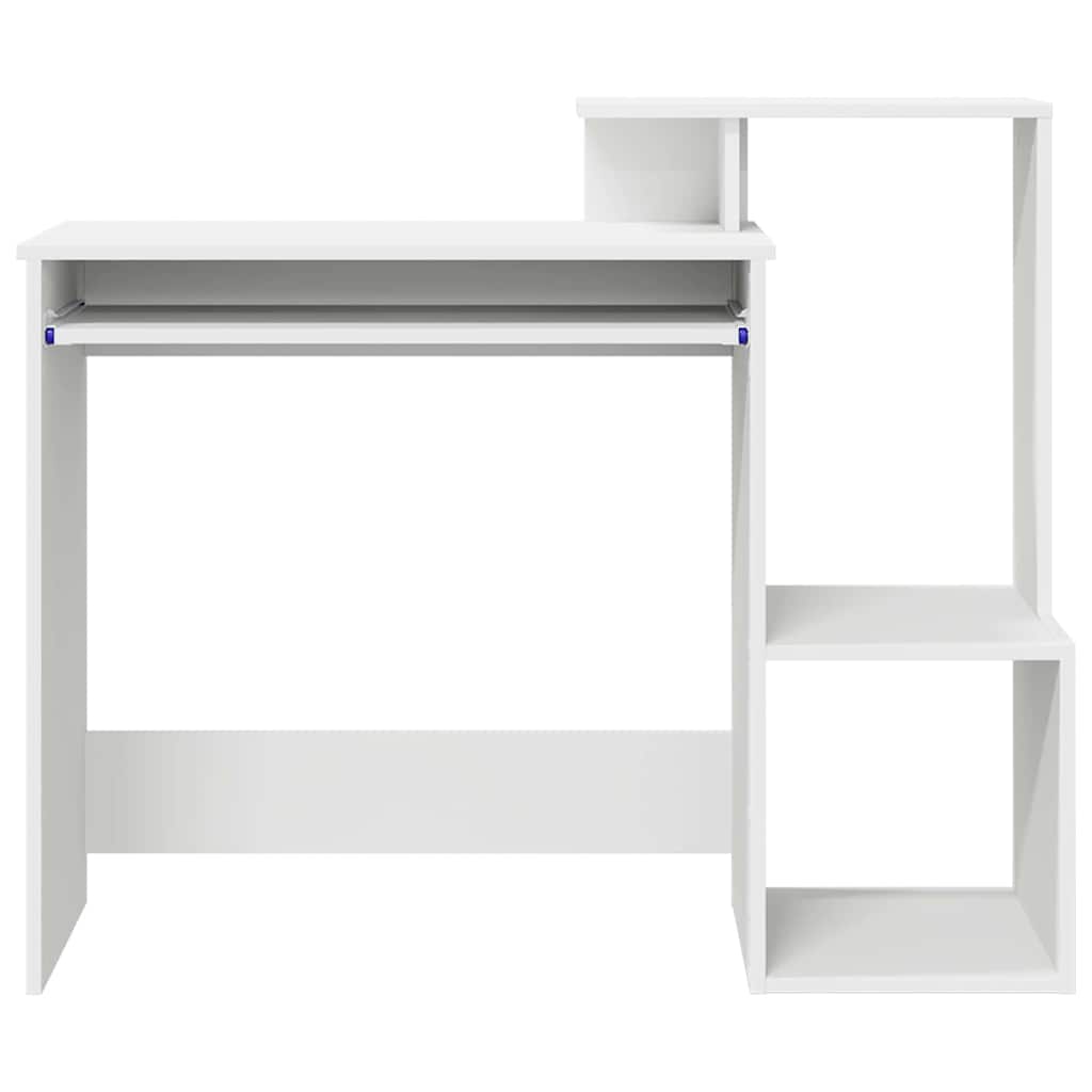 Escritorio Con Cajón 106 X 41 X 88.5 Cm Madera De Ingeniería