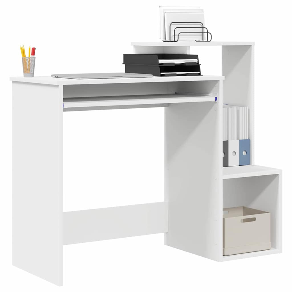 Escritorio Con Cajón 106 X 41 X 88.5 Cm Madera De Ingeniería