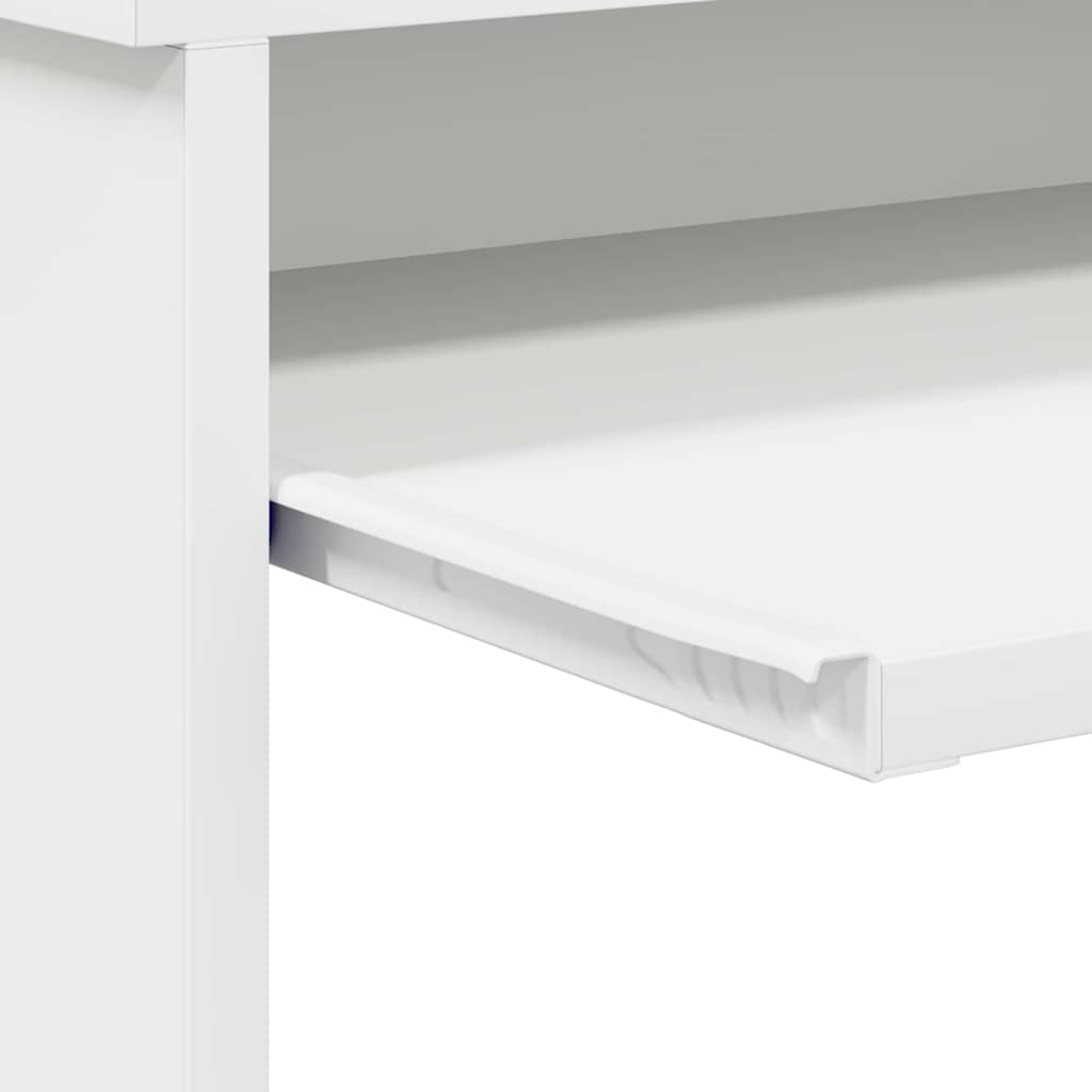 Escritorio Con Cajón 120,5 X 44 X 88,5 Cm Madera De Ingeniería