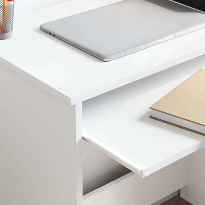 Escritorio Con Cajón 120,5 X 44 X 88,5 Cm Madera De Ingeniería