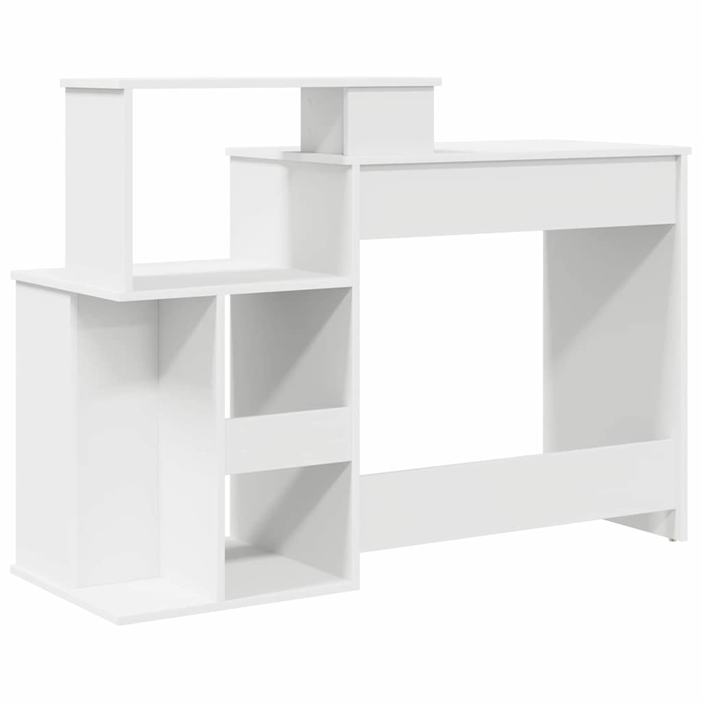 Escritorio Con Cajón 120,5 X 44 X 88,5 Cm Madera De Ingeniería