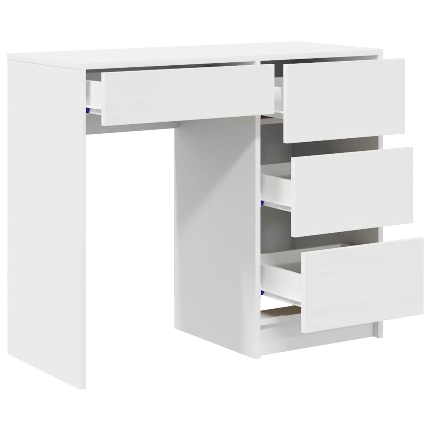 Escritorio Con Cajón 90 X 37.5 X 75 Cm Madera De Ingeniería