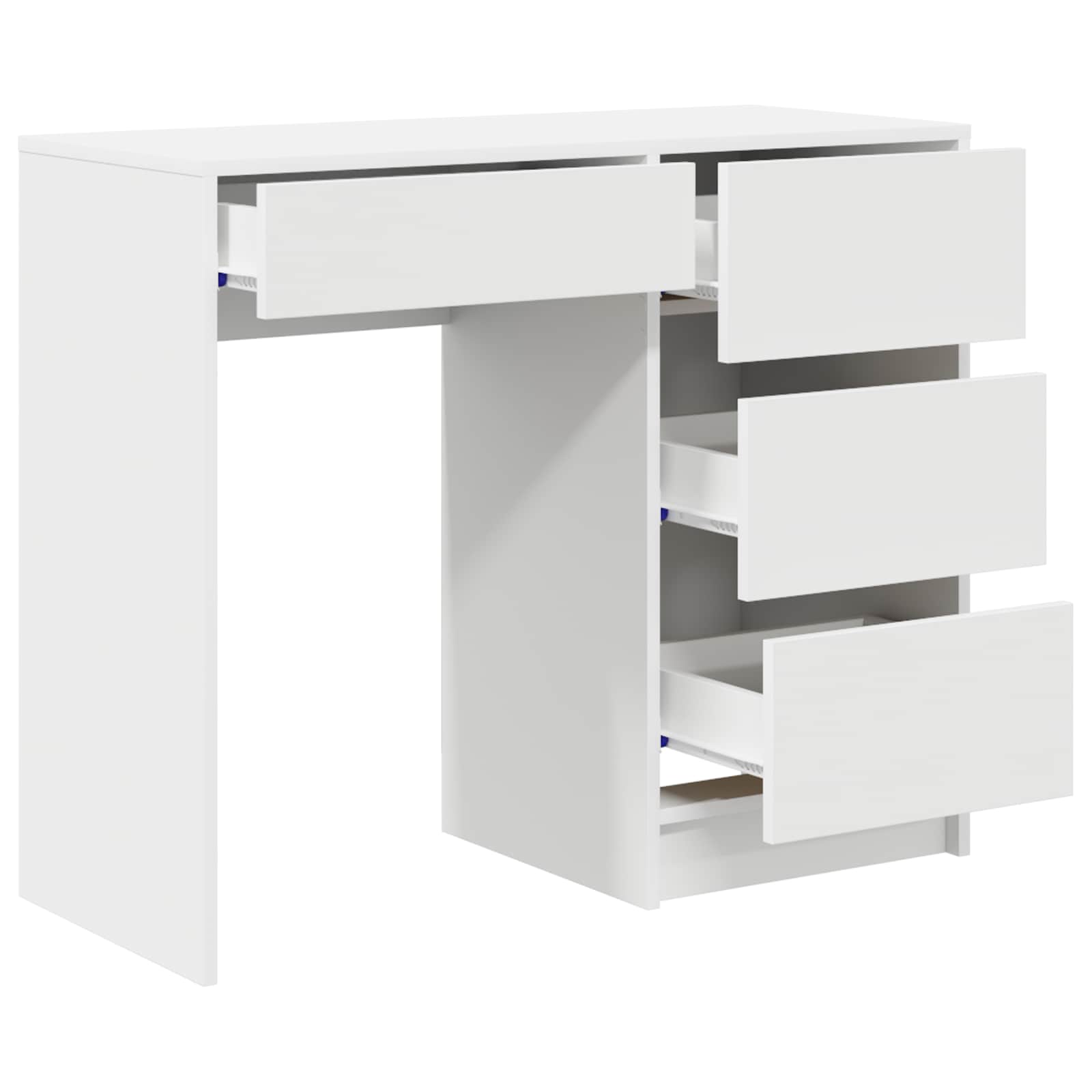 Escritorio Con Cajón 90 X 37.5 X 75 Cm Madera De Ingeniería