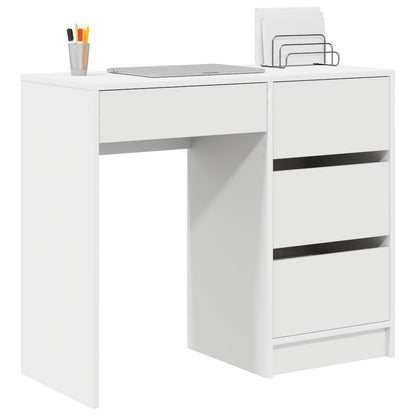 Escritorio Con Cajón 90 X 37.5 X 75 Cm Madera De Ingeniería