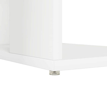 Escritorio Con Estante 130 X 50.5 X 75 Cm Madera De Ingeniería