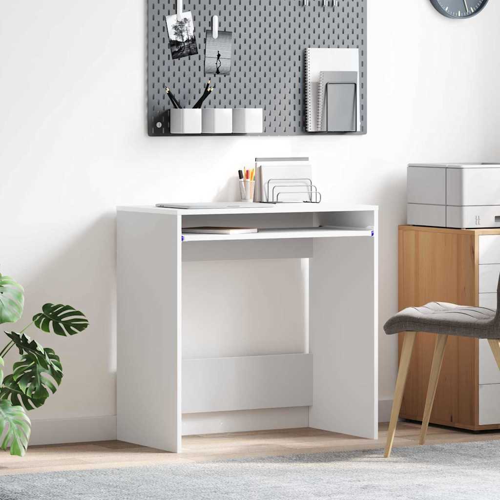 Escritorio Con Cajón 77.5 X 43 X 79 Cm Madera De Ingeniería