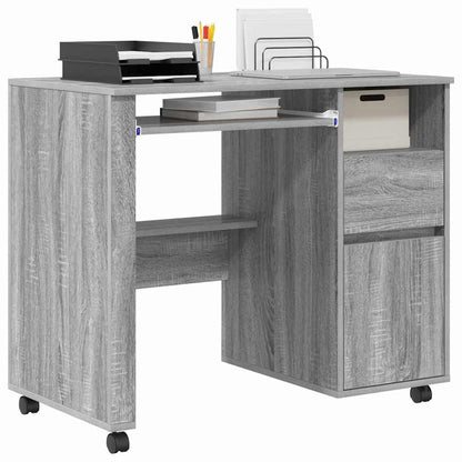Escritorio Con Ruedas Con Cajón 91 X 50 X 77 Cm