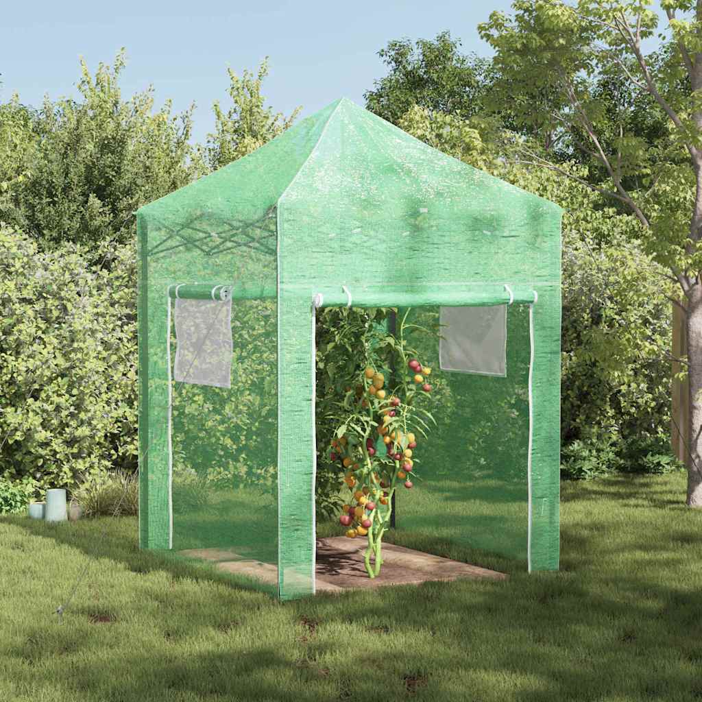 Invernadero Con Marco Pop-Up Verde Hierro