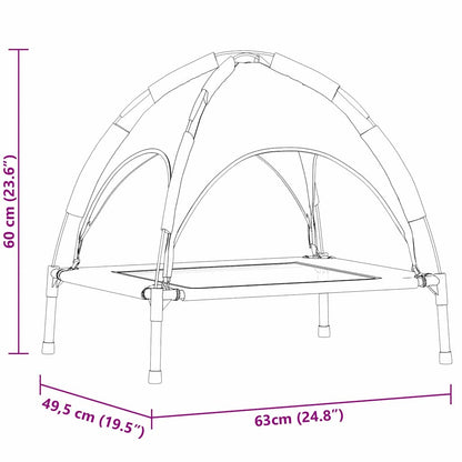 Cama Para Perro Manual Acero