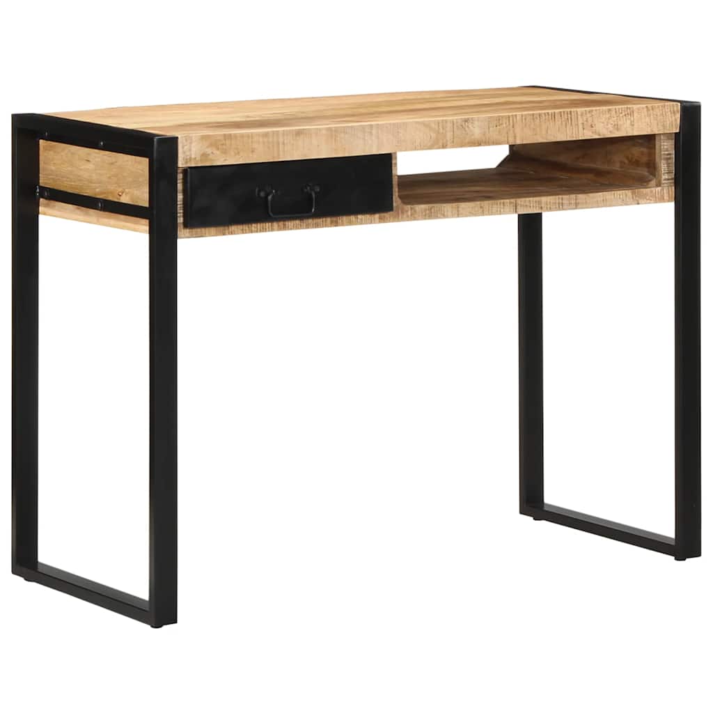 Escritorio 100X50X75 Cm Madera Maciza Mango