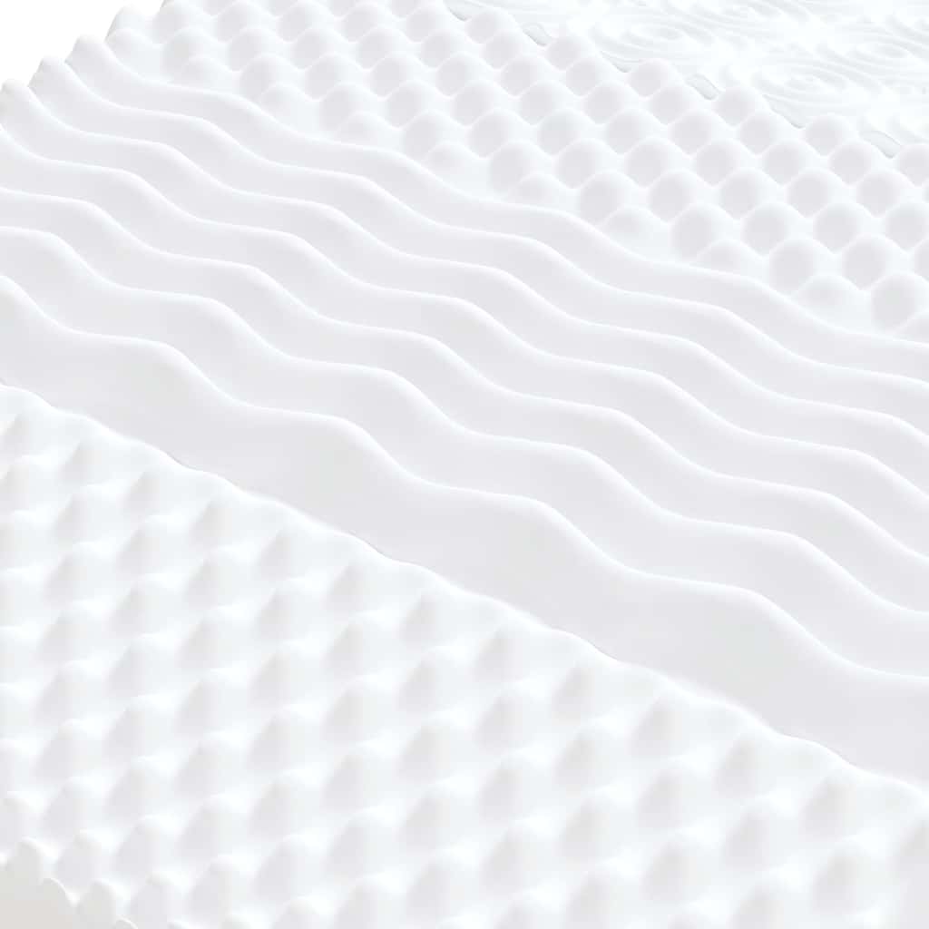 Colchón De Espuma De 7 Zonas Dureza 20 Ild Blanco