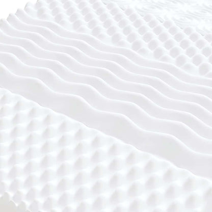 Colchón De Espuma De 7 Zonas Dureza 20 Ild Blanco