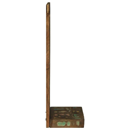 Espejo De Baño Marrón 50 X 22 X 70 Cm Madera Sólida Recuperada