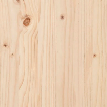 Cama Extralarga Sin Colchón Madera Maciza De Pino