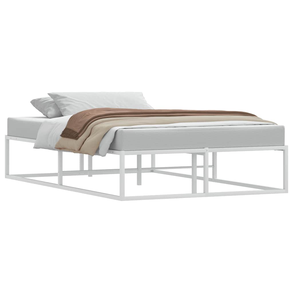 Estructura De Cama Sin Colchón De Metal
