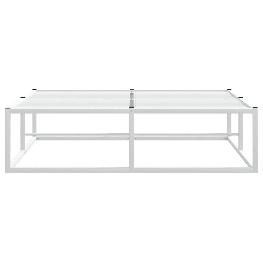 Estructura De Cama Sin Colchón De Metal