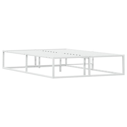 Estructura De Cama Sin Colchón De Metal