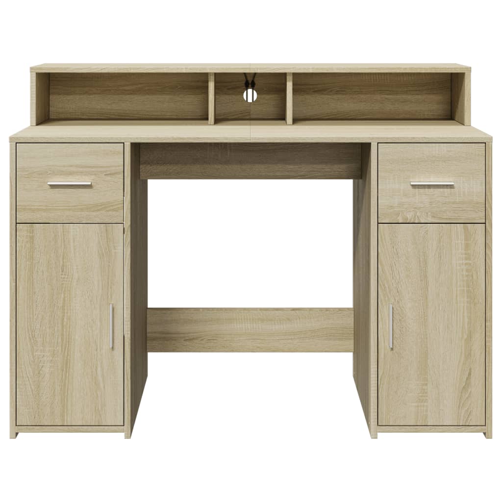 Escritorio Con Led Madera Ingeniería