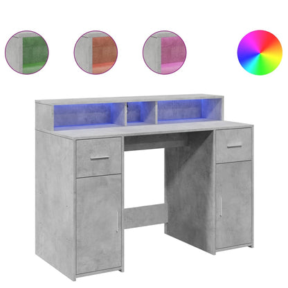Escritorio Con Led Madera Ingeniería