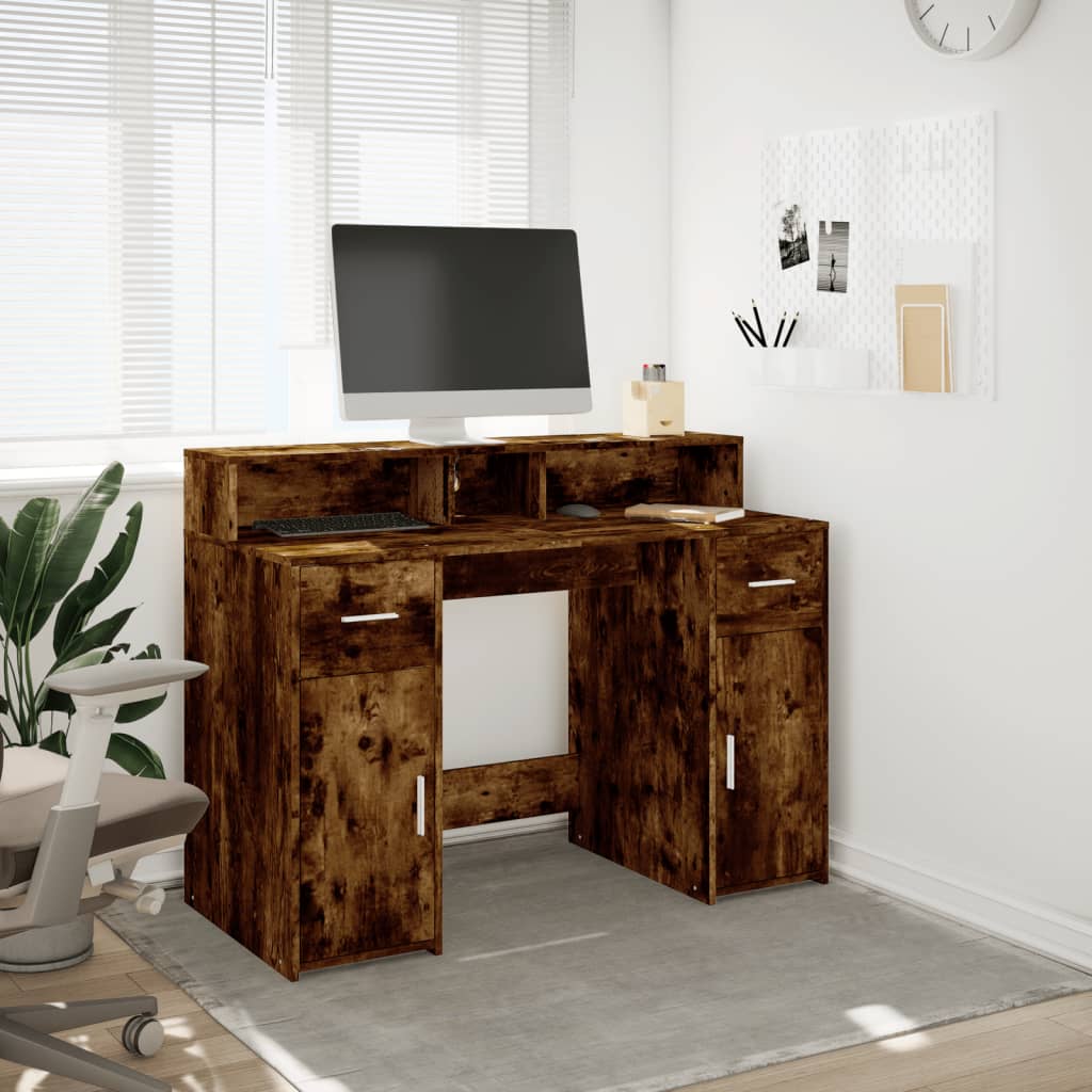 Escritorio Con Led Madera Ingeniería