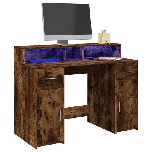 Escritorio Con Led Madera Ingeniería