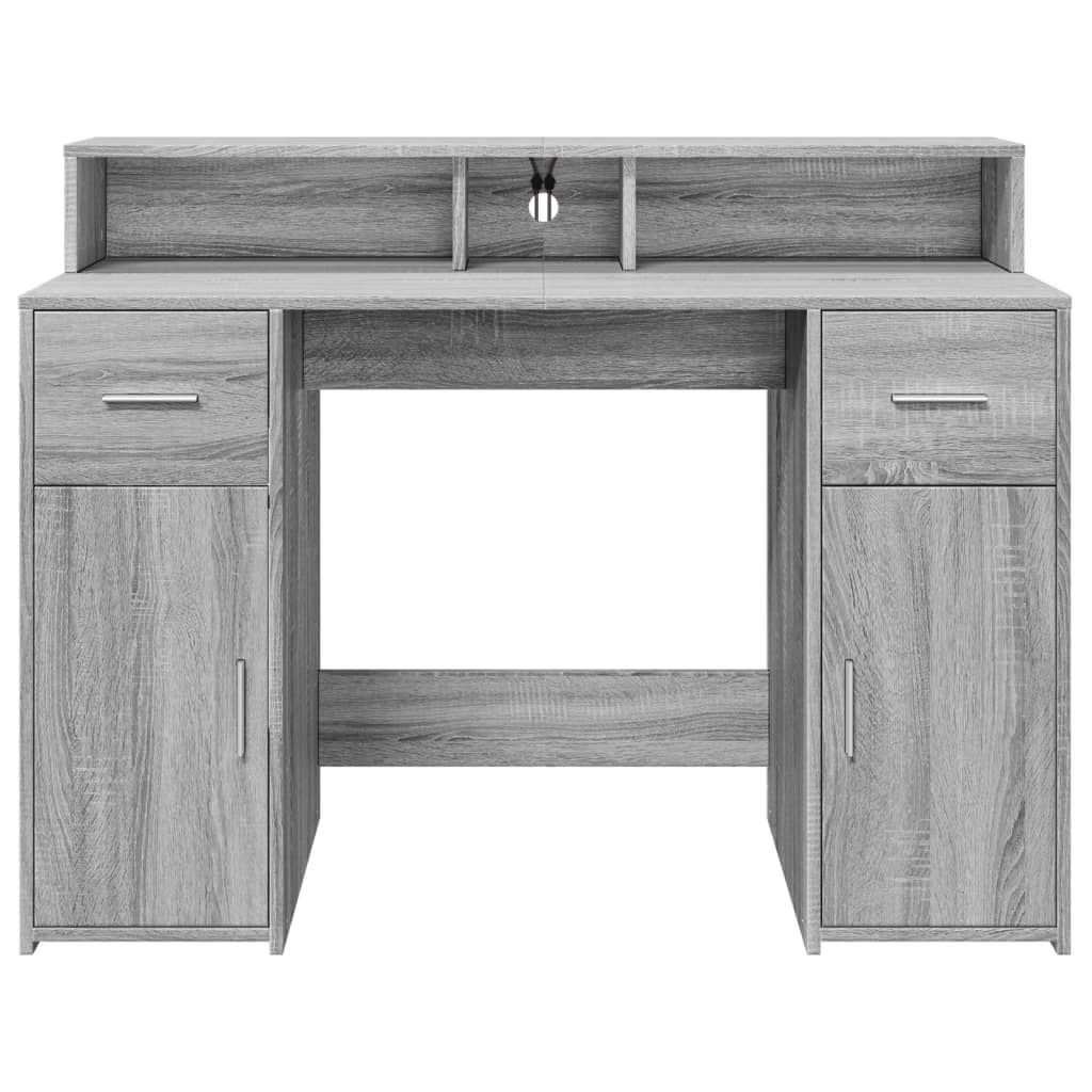 Escritorio Con Led Madera Ingeniería