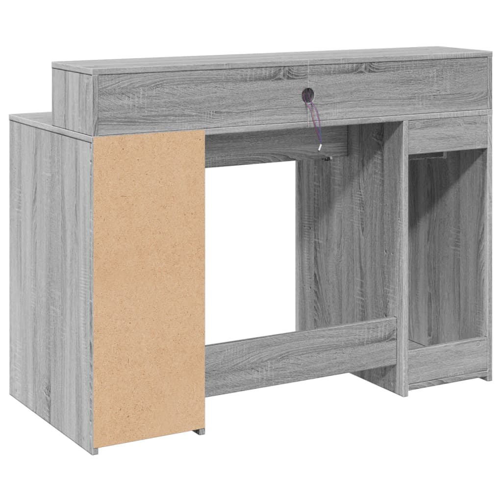 Escritorio Con Led Madera Ingeniería