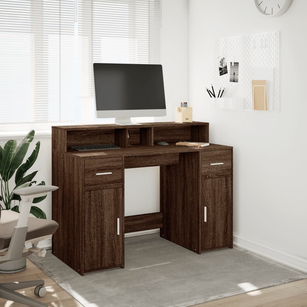 Escritorio Con Led Madera Ingeniería