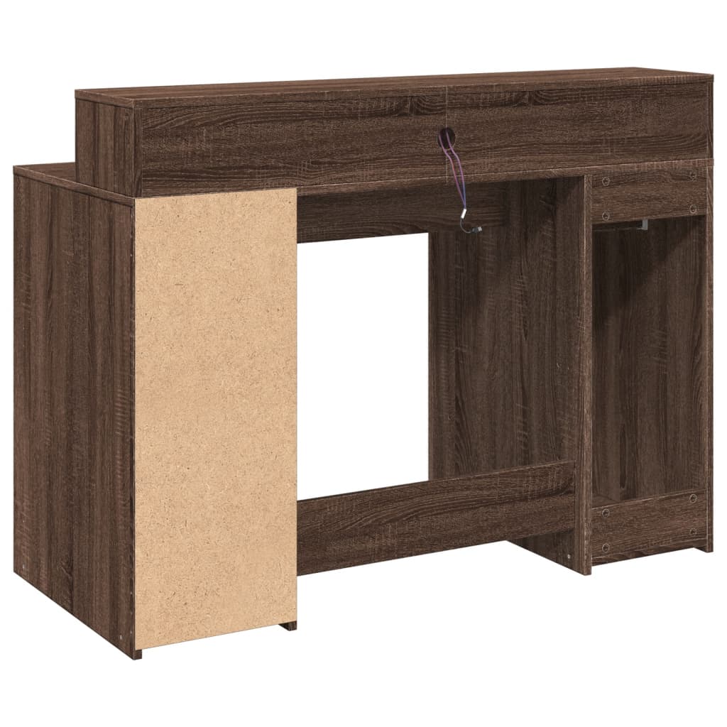 Escritorio Con Led Madera Ingeniería