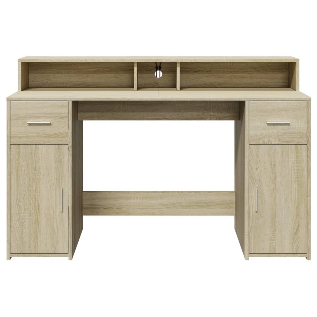 Escritorio Con Led Madera Ingeniería
