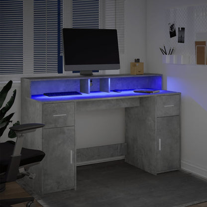 Escritorio Con Led Madera Ingeniería