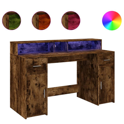 Escritorio Con Led Madera Ingeniería