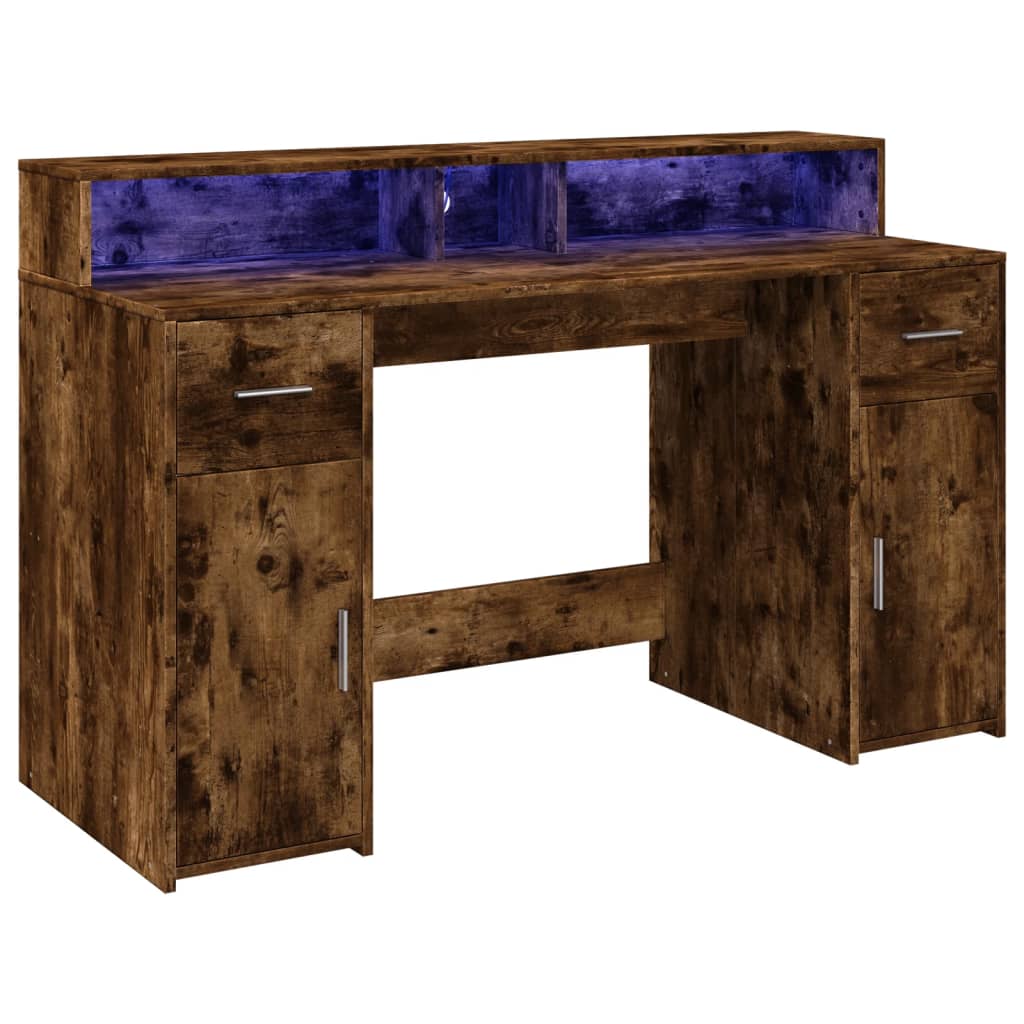 Escritorio Con Led Madera Ingeniería