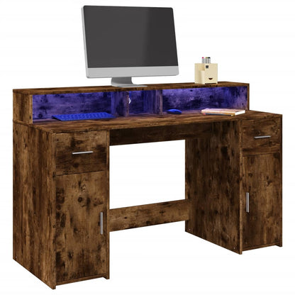 Escritorio Con Led Madera Ingeniería