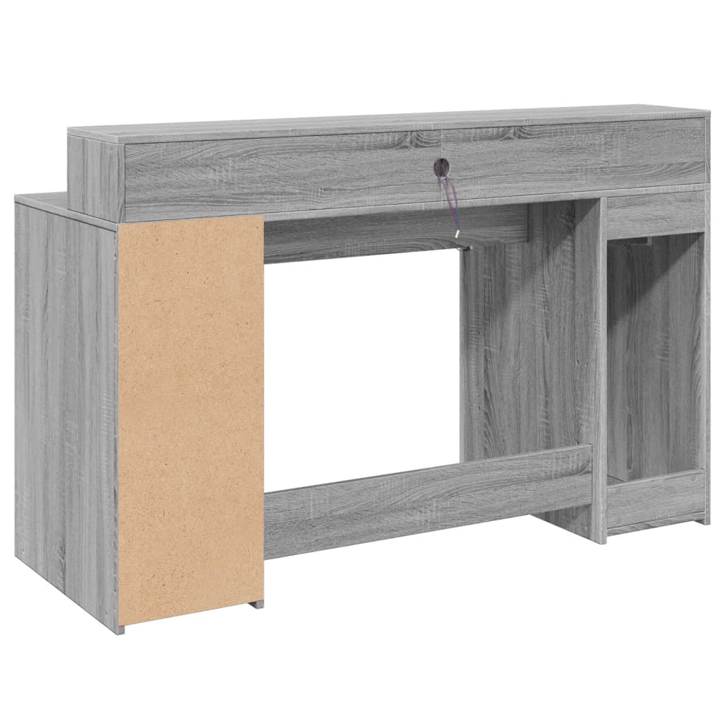 Escritorio Con Led Madera Ingeniería