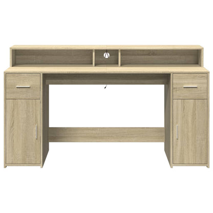 Escritorio Con Led Madera Ingeniería