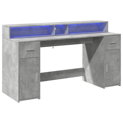 Escritorio Con Led Madera Ingeniería