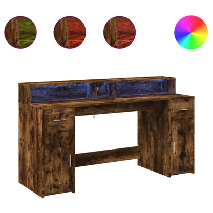 Escritorio Con Led Madera Ingeniería
