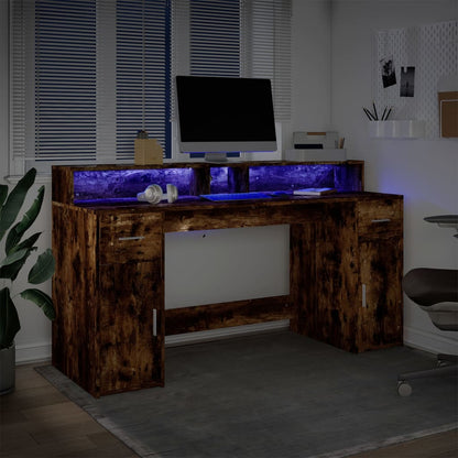 Escritorio Con Led Madera Ingeniería