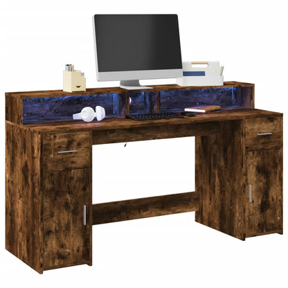 Escritorio Con Led Madera Ingeniería