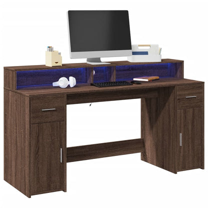 Escritorio Con Led Madera Ingeniería